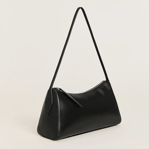 Reformation Hannah black leather shoulder bag - Picture 2 of 13